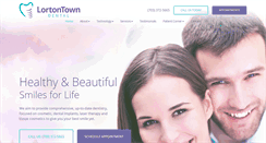 Desktop Screenshot of lortontowndental.com